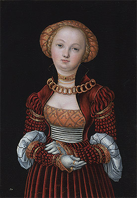 Portrait of a Woman, c.1525 | Lucas Cranach | Painting Reproduction