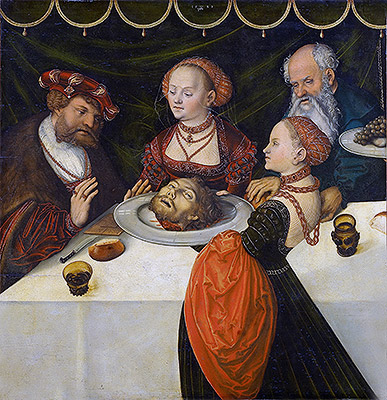 Herod’s Banquet, 1539 | Lucas Cranach | Painting Reproduction