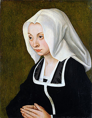 Portrait of a Woman, c.1508 | Lucas Cranach | Painting Reproduction