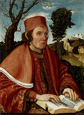 Portrait of a Jurist, 1503 by Lucas Cranach | Painting Reproduction