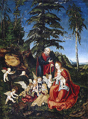 Rest on the Flight into Egypt, 1504 | Lucas Cranach | Painting Reproduction