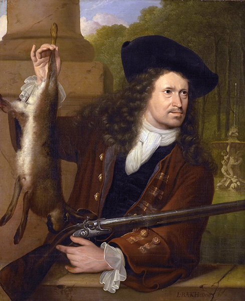 Jan de Hooghe Dressed for Shooting, 1700 | Bakhuysen | Gemälde Reproduktion