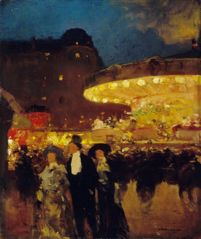 Luigi Loir | The Merry-Go-Round, 1900 The Merry-Go-Round, 1900 | Luigi Loir