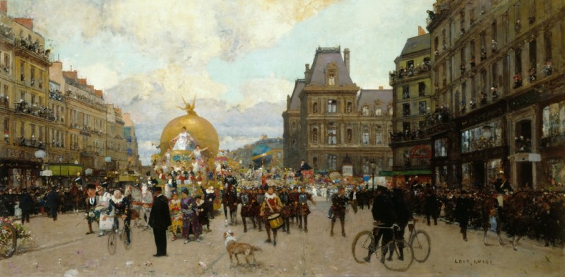Luigi Loir | Mid-Lent in Paris, 1912 Mid-Lent in Paris, 1912 | Luigi Loir