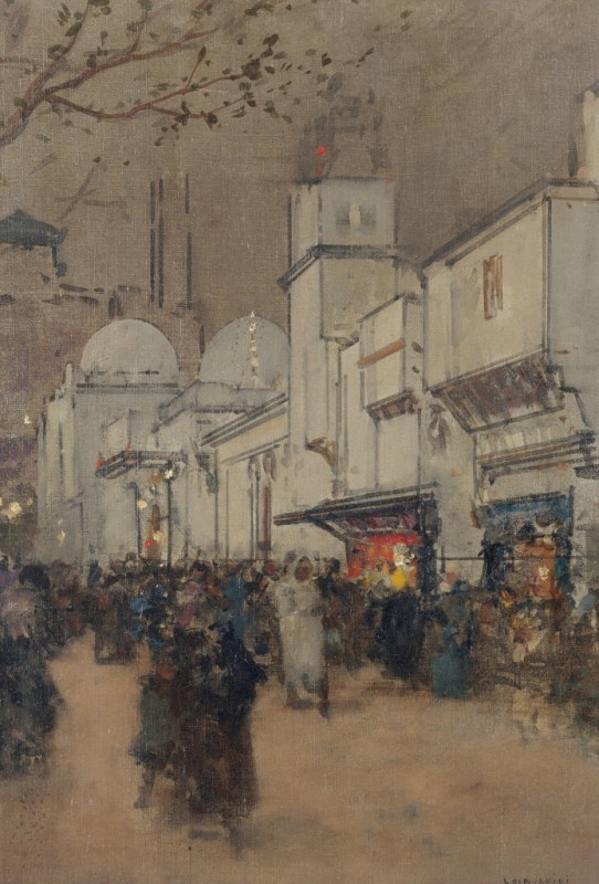 Luigi Loir | The Street of Nations, at the Universal Exhibition of 1900, 1900 The Street of Nations, at the Universal Exhibition of 1900, 1900 | Luigi Loir