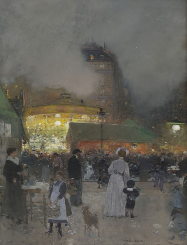 Luigi Loir | The Fairground, n.d. The Fairground, n.d. | Luigi Loir