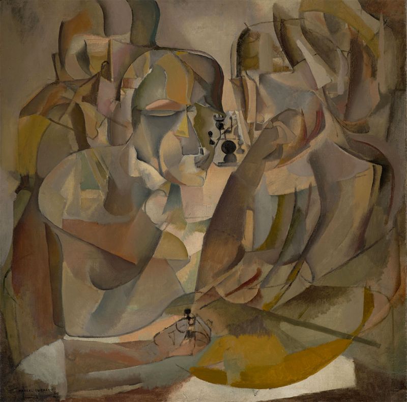 Portrait of Chess Players, 1911 | Marcel Duchamp
