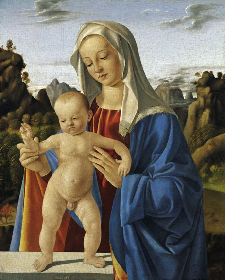 Maria mit dem Kind, c.1500 | Marco Basaiti | Gemälde Reproduktion