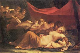  The Sleep of Venus and Cupid, 1806 by Mayer-Lamartiniere | Painting Reproduction
