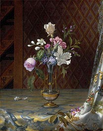 Vase of Mixed Flowers, c.1872 by Martin Johnson Heade | Painting Reproduction
