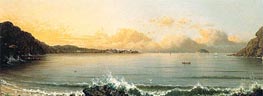Harbor Scene: Rio de Janeiro, 1865 by Martin Johnson Heade | Painting Reproduction