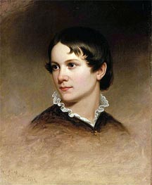 Mary Rebecca Clark, 1857 by Martin Johnson Heade | Painting Reproduction