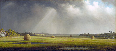 Newburyport Meadows, c.1876/81 | Martin Johnson Heade | Gemälde Reproduktion