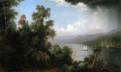 Küste von Jamaika, 1874 von Martin Johnson Heade | Gemälde-Reproduktion