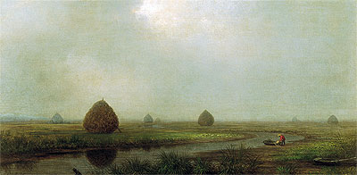 Jersey Marshes, 1874 | Martin Johnson Heade | Gemälde Reproduktion