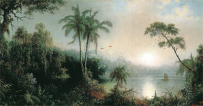 Sonnenaufgang in Nicaragua | Martin Johnson Heade | Gemälde Reproduktion