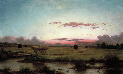Die Sümpfe von Rhode Island | Martin Johnson Heade | Gemälde Reproduktion