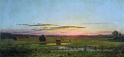 Sunset, c.1880 | Martin Johnson Heade