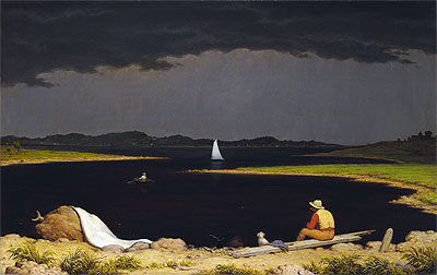 Approaching Thunder Storm, 1859 | Martin Johnson Heade