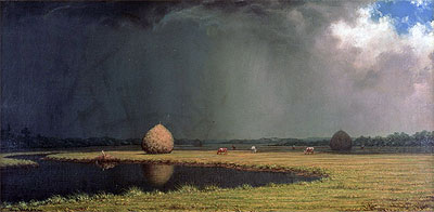 Salt Marsh Hay, c.1865 | Martin Johnson Heade | Gemälde Reproduktion