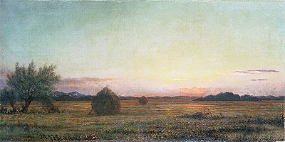Jersey Meadows, Undated | Martin Johnson Heade | Painting Reproduction