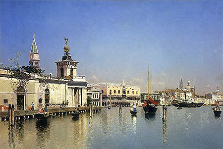 A View of Venice, n.d. by Martin Rico y Ortega | Painting Reproduction