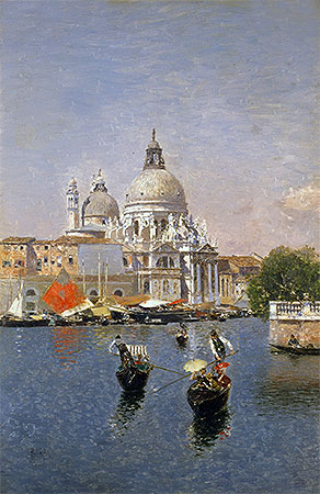 Santa Maria della Salute, Venice, n.d. | Martin Rico y Ortega | Painting Reproduction