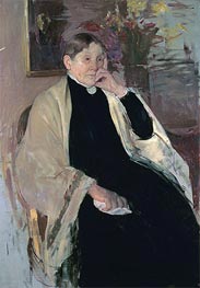 Mrs. Robert S. Cassatt (The Artist's Mother) | Cassatt | Painting Reproduction