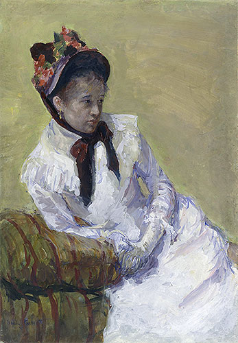 Self Portrait, 1899 | Cassatt | Gemälde Reproduktion