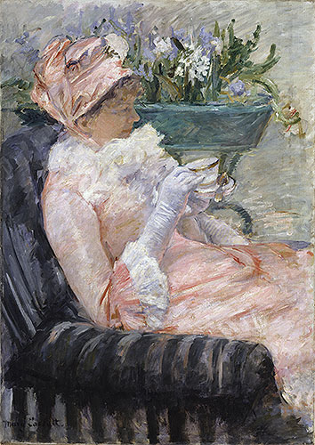 The Cup of Tea, c.1880/81 | Cassatt | Painting Reproduction