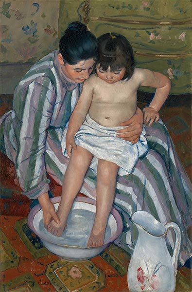 The Child's Bath | Mary Cassatt | Painting Reproduction