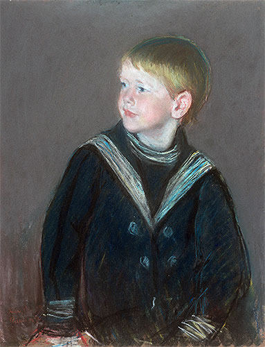 Sailor Boy: Portrait of Gardner Cassatt as a Child, 1892 | Cassatt | Gemälde Reproduktion