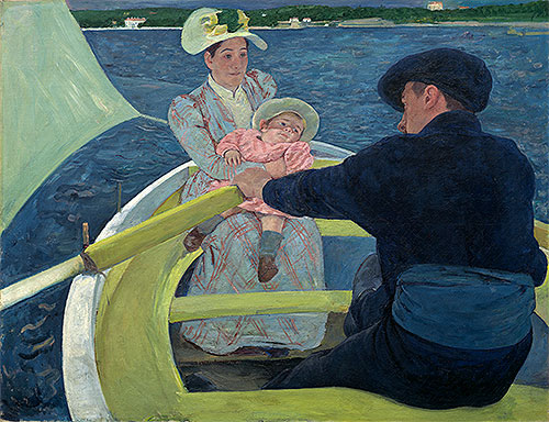 The Boating Party, c.1893/94 | Cassatt | Gemälde Reproduktion