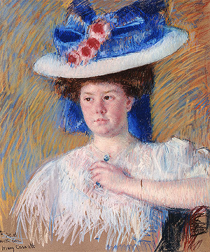 Portrait of Helen Sears | Mary Cassatt | Painting Reproduction