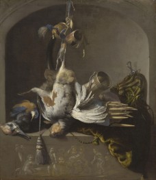 Still Life with Birds | Melchior d'Hondecoeter | Painting Reproduction