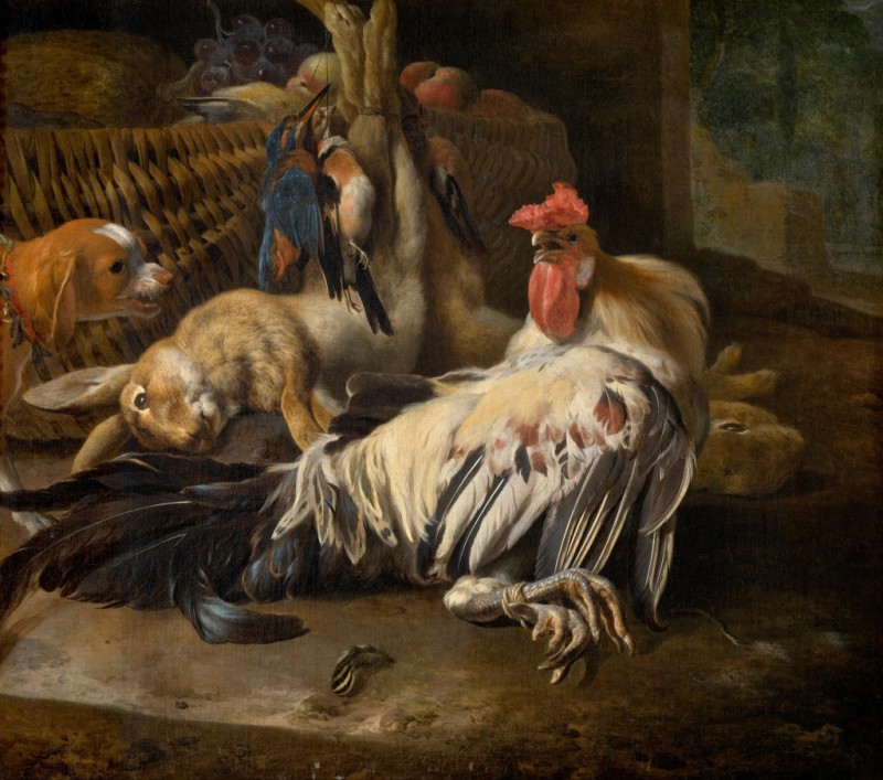 Melchior d'Hondecoeter | Still Life with Rooster, n.d. Still Life with Rooster, n.d. | Melchior d'Hondecoeter