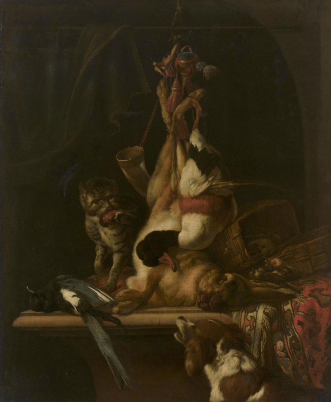 Jagdtrophäen, 1682 | Melchior d'Hondecoeter