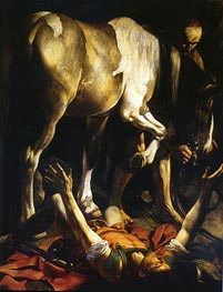 Die Umwandlung von Saint Paul, c.1600/01 von Caravaggio | Gemälde-Reproduktion