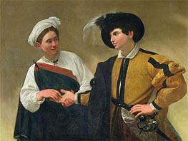 The Fortune Teller (La Buona Ventura) | Caravaggio | Gemälde Reproduktion