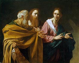 The Calling of Sts Peter and Andrew | Caravaggio | Painting Reproduction