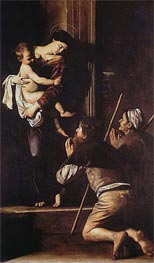 Madonna di Loreto, c.1603/04 by Caravaggio | Painting Reproduction