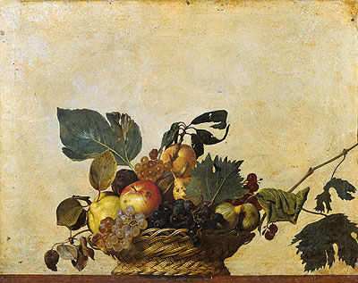 Basket of Fruit, c.1597/00 | Caravaggio | Painting Reproduction