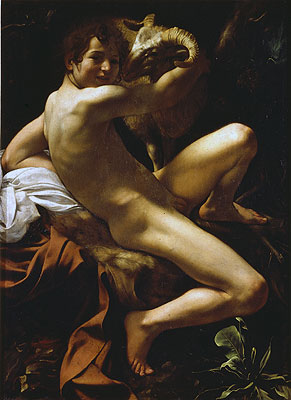 Saint John the Baptist, 1602 | Caravaggio | Painting Reproduction