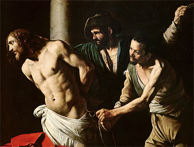The Flagellation of Christ, c.1605/07 | Caravaggio | Painting Reproduction