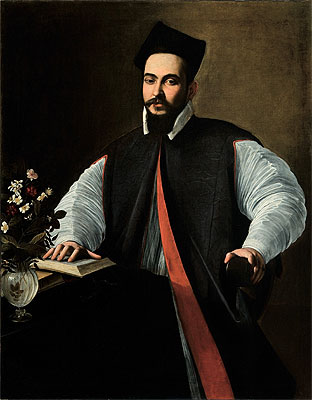 Porträt von Maffeo Barberini | Caravaggio | Gemälde Reproduktion