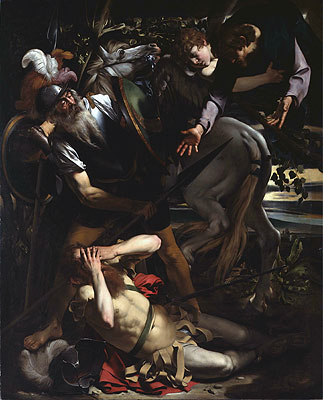 Die Bekehrung des Hl. Paulus | Caravaggio | Gemälde Reproduktion