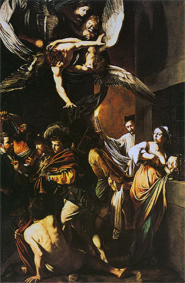 The Seven Acts of Mercy, 1606 | Caravaggio | Painting Reproduction