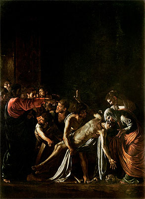 Resurrection of Lazarus | Caravaggio | Painting Reproduction
