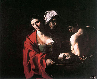 Salome with the Head of Saint John the Baptist, c.1608/10 | Caravaggio | Painting Reproduction