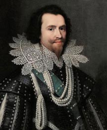 George Villiers, Duke of Buckingham, c.1625/26 by Michiel Jansz Miereveld | Painting Reproduction
